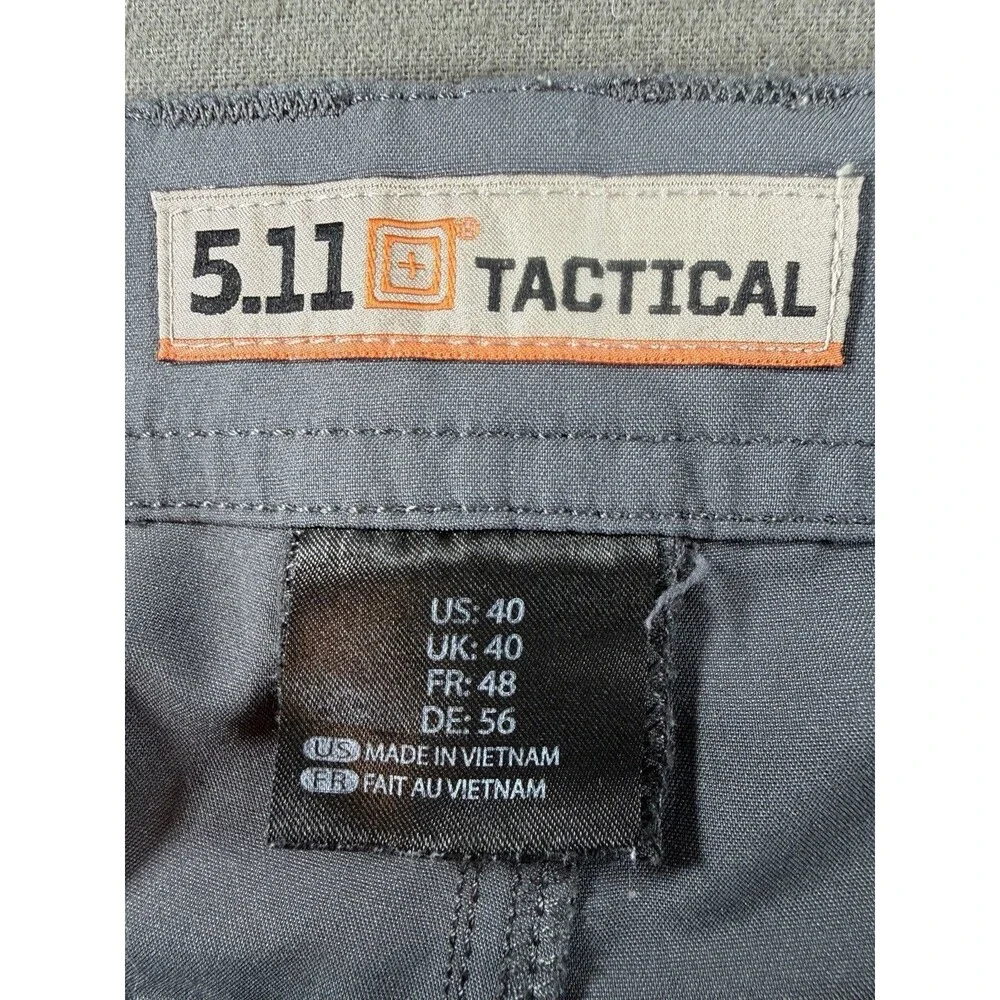 5.11 Tactical Shorts Mens Size 40 Grey Dart 10